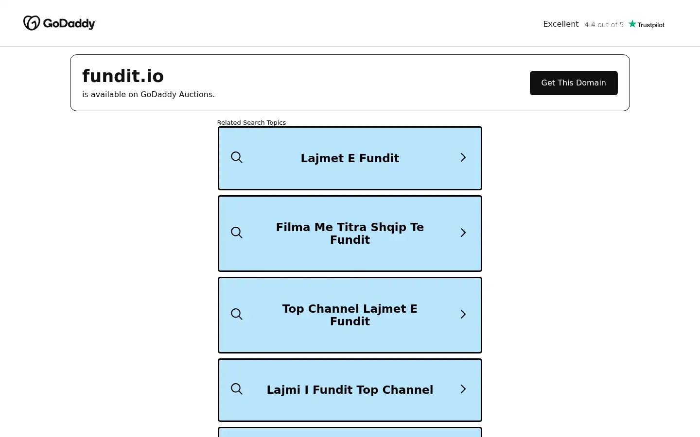 Screenshot of fundit.io
