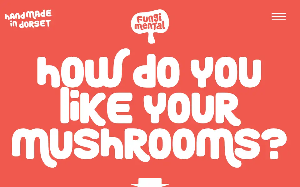 Screenshot of fungimental.co.uk
