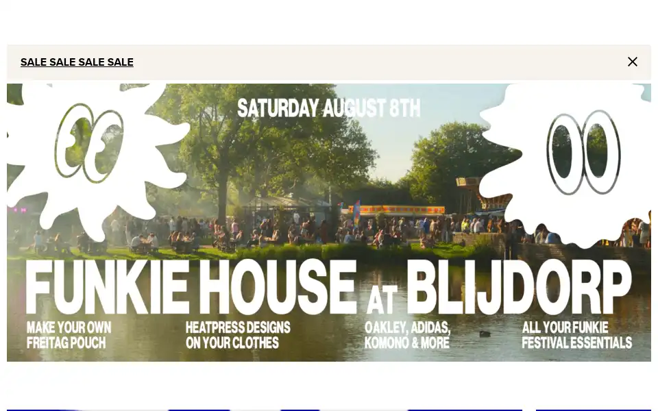 Screenshot of funkiehouse.nl