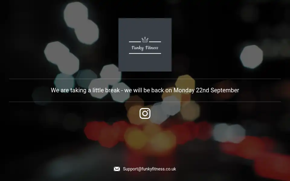 Screenshot of funkyfitness.co.uk
