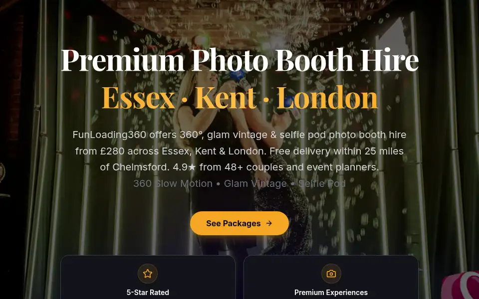 Screenshot of funloading360.co.uk