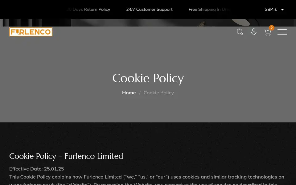 Screenshot of furlenco.co.uk