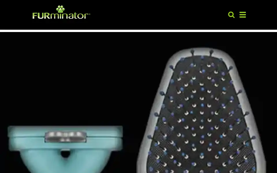 Screenshot of furminator.com