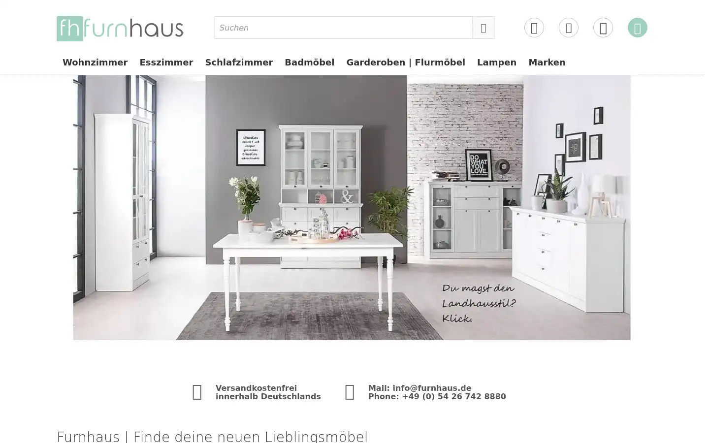 Screenshot of furnhaus.de