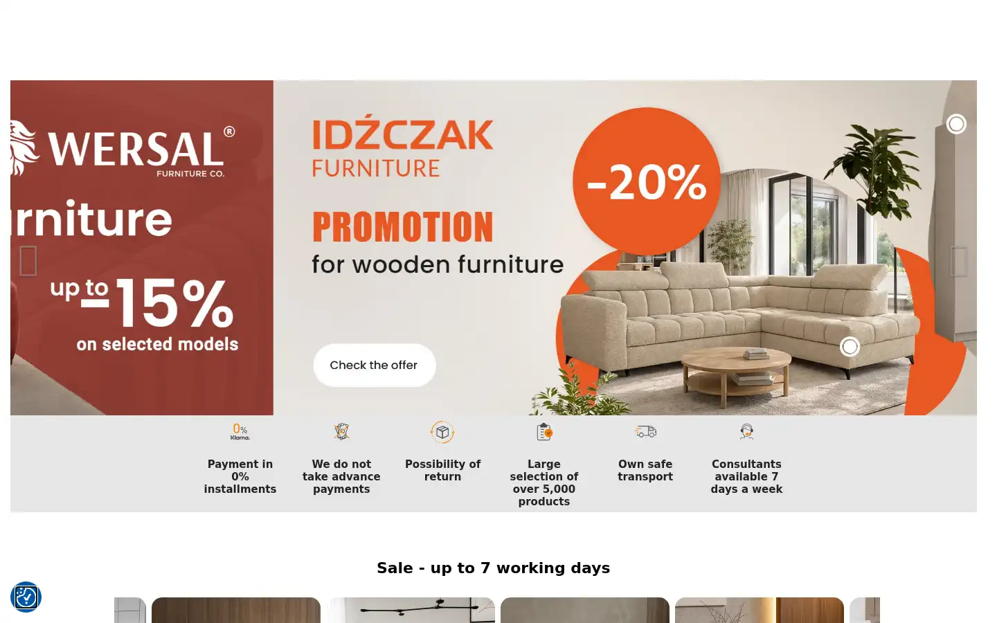 Screenshot of furnipol.co.uk
