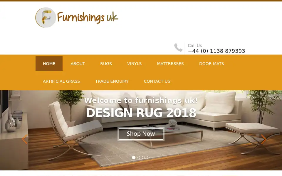 Screenshot of furnishingsuk.com