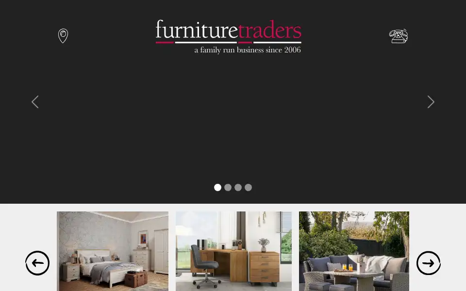 Screenshot of furniture-traders.co.uk