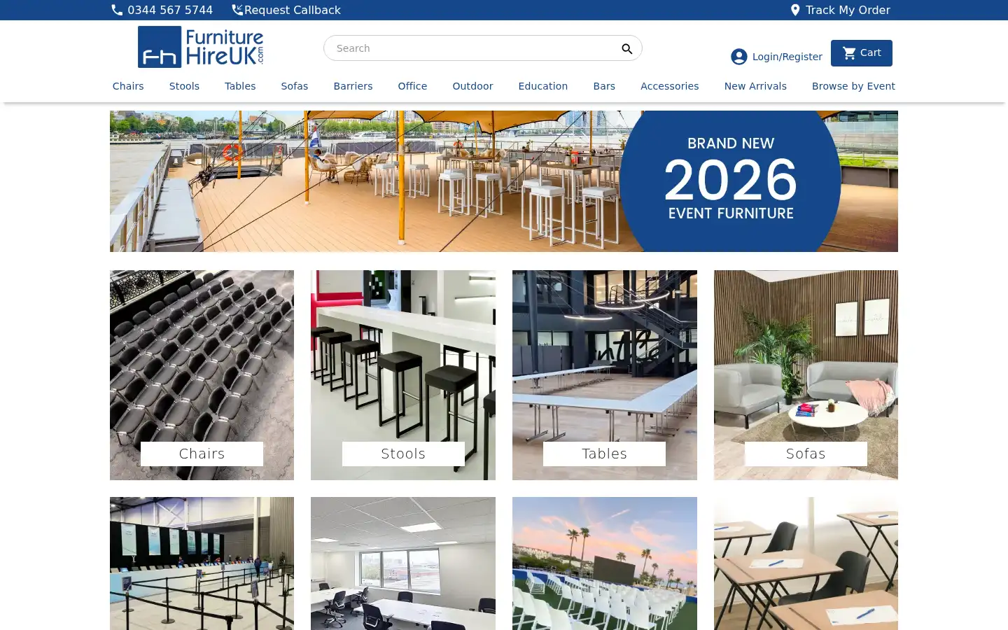 Screenshot of furniturehireuk.com