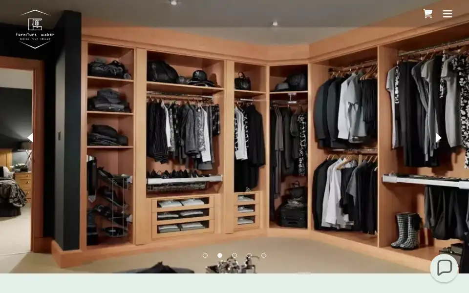 Screenshot of furnituremaker.uk