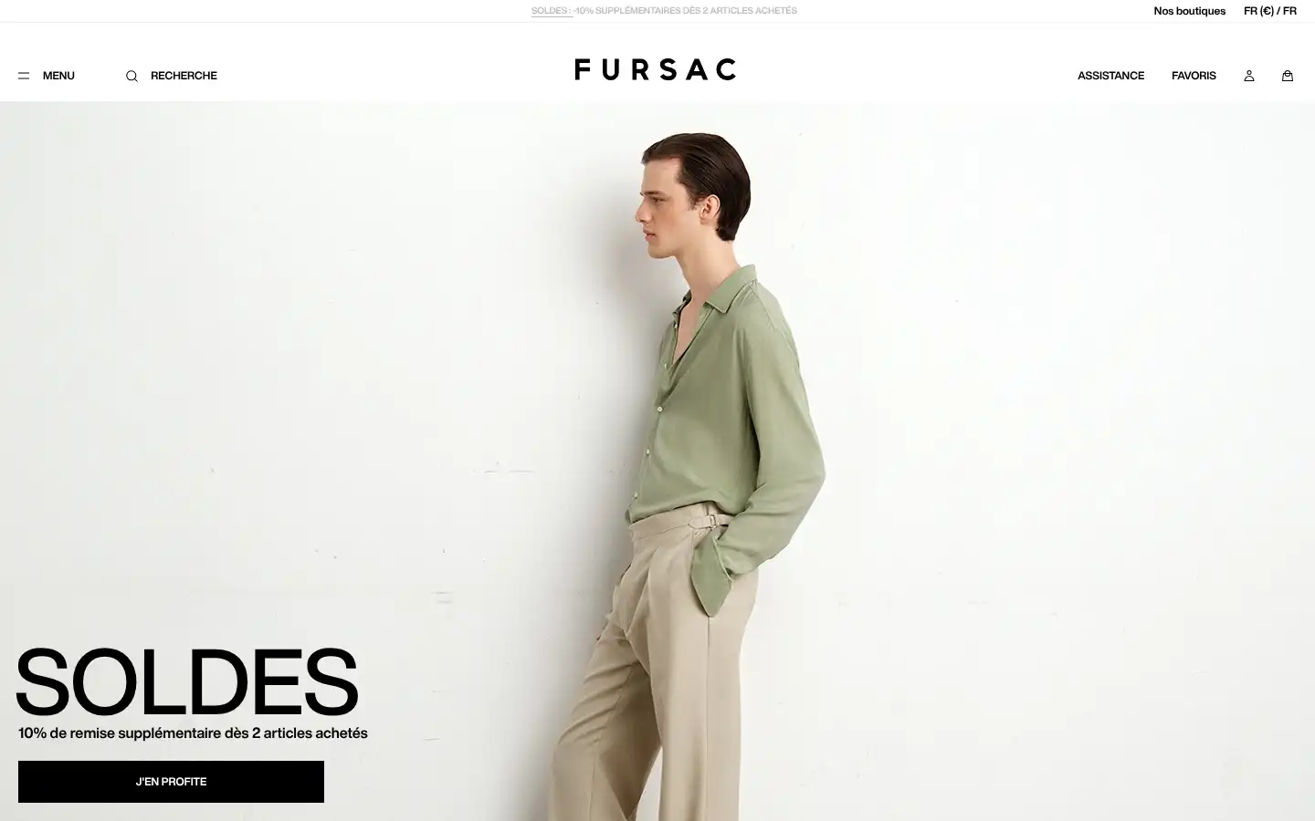 Screenshot of fursac.com