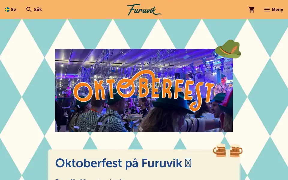 Screenshot of furuvik.se