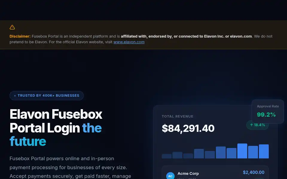 Screenshot of fusebox.elavonica.to