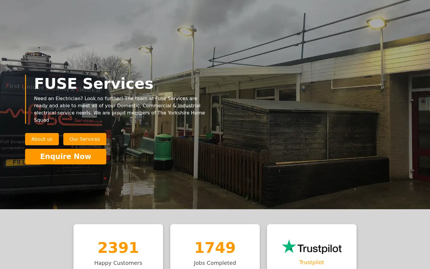 Screenshot of fuseservices.co.uk