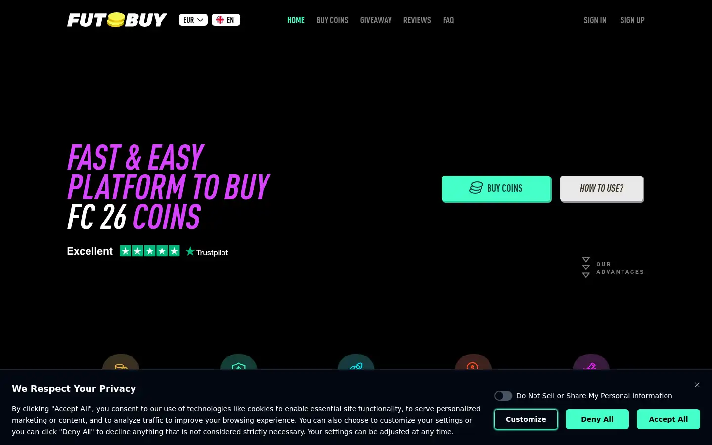Screenshot of futbuy.net