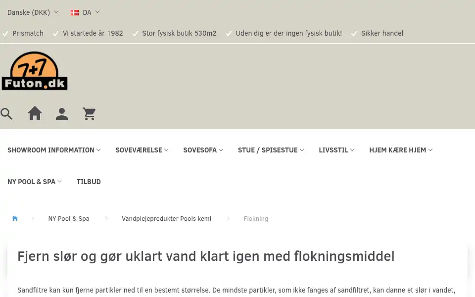 Screenshot of futon.dk