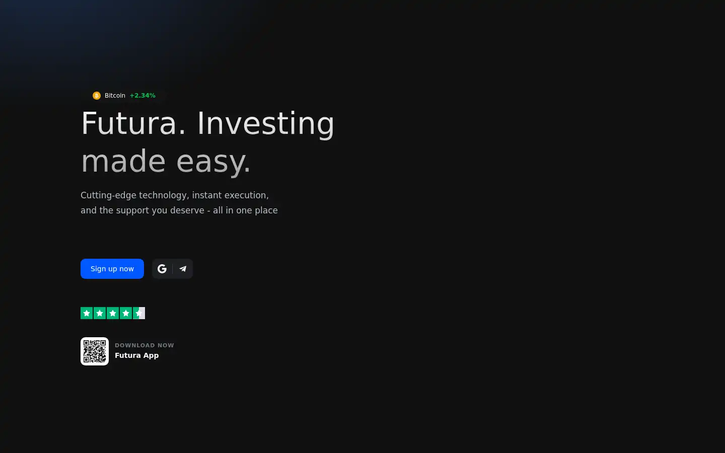 Screenshot of futurabroker.com