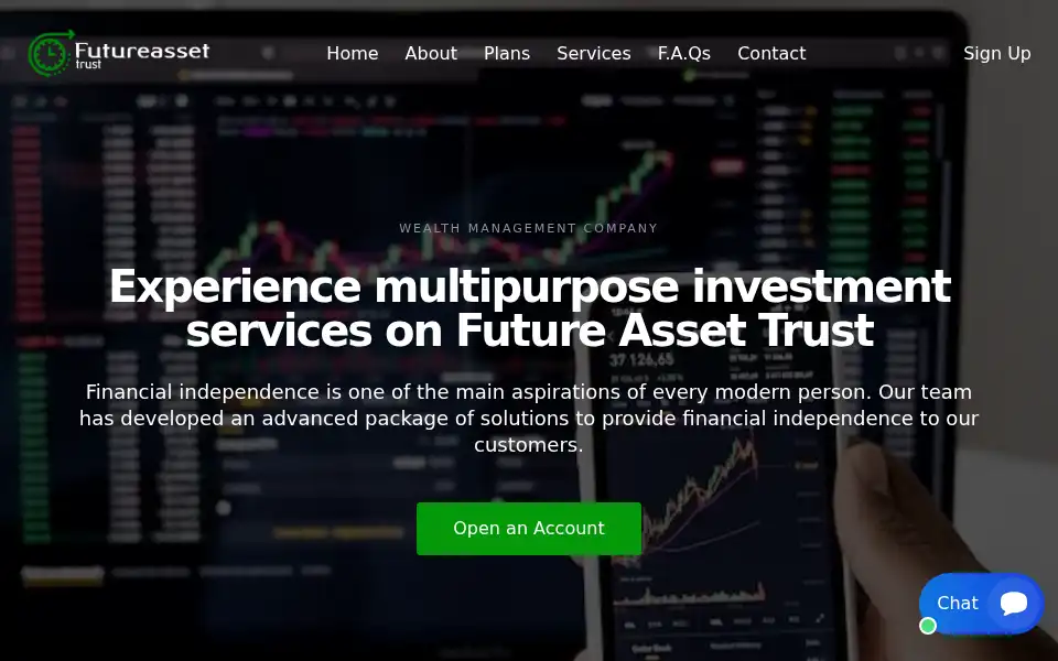 Screenshot of futureassettrust.xyz