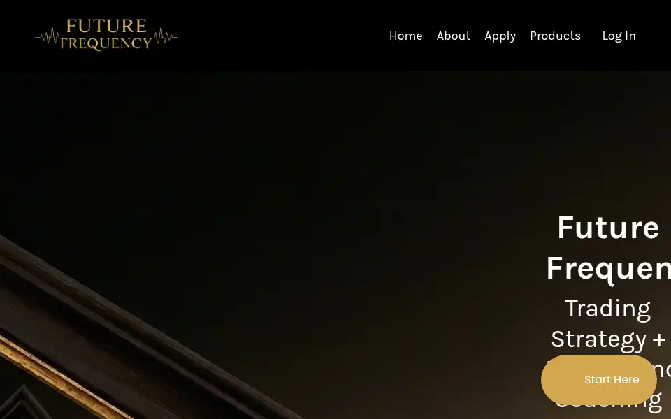 Screenshot of futurefrequency.pro