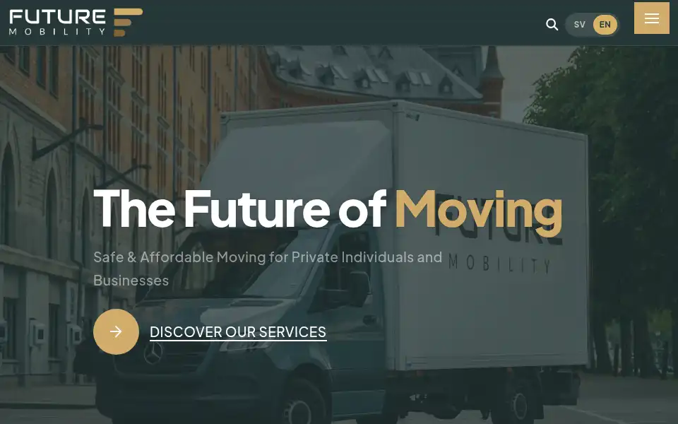 Screenshot of futuremobility.nu