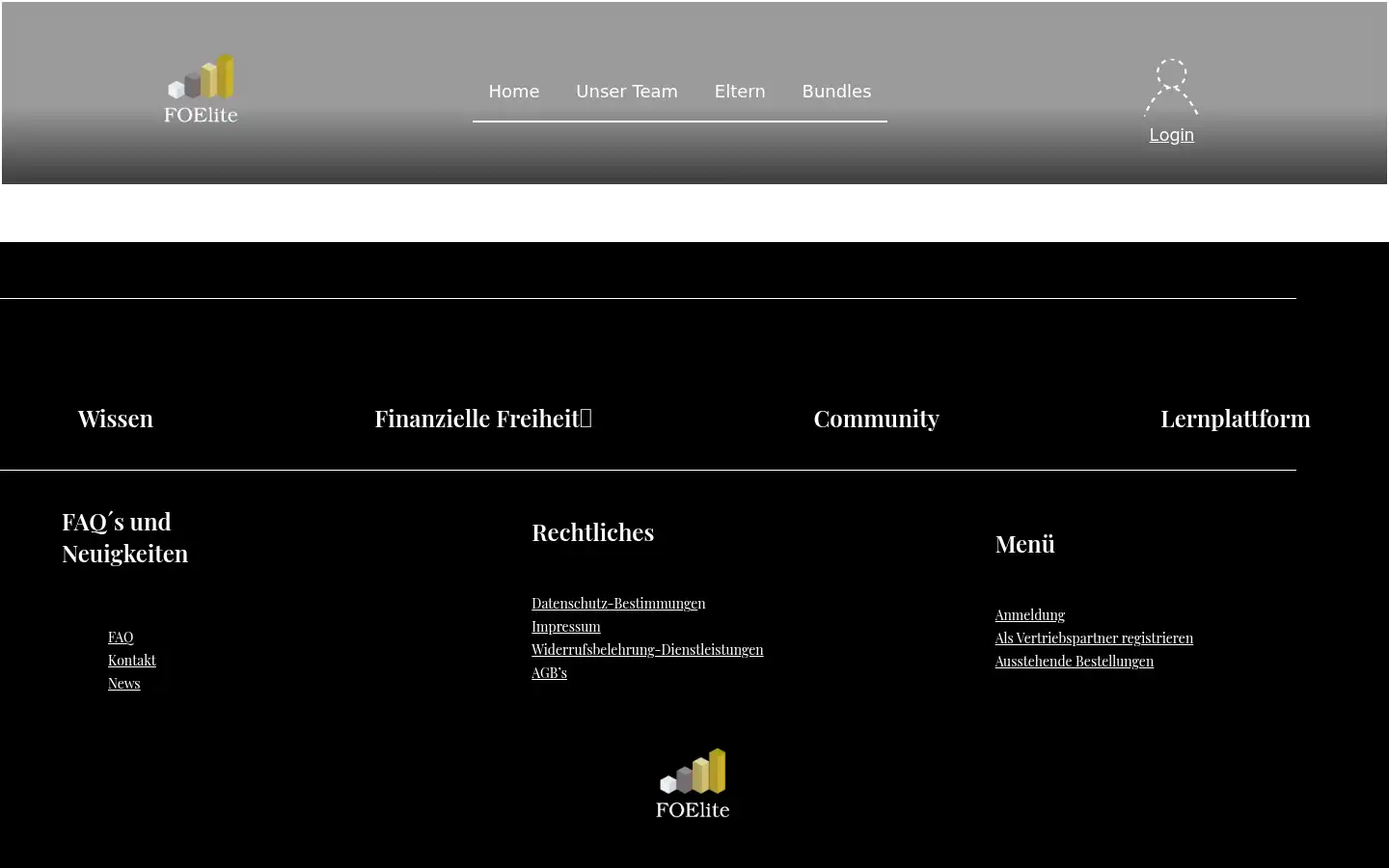 Screenshot of futureonlineelite.com