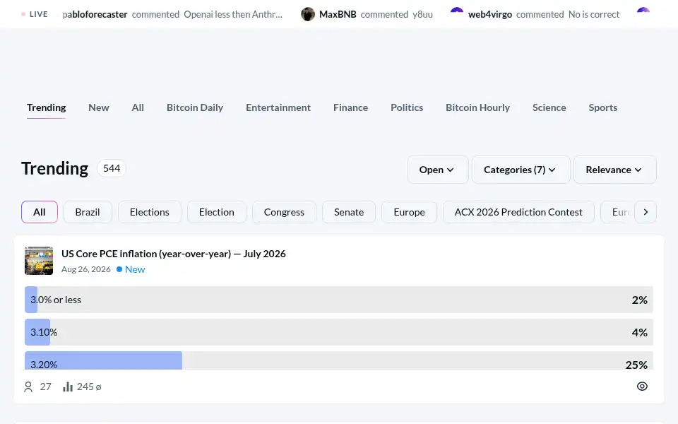 Screenshot of futuur.com