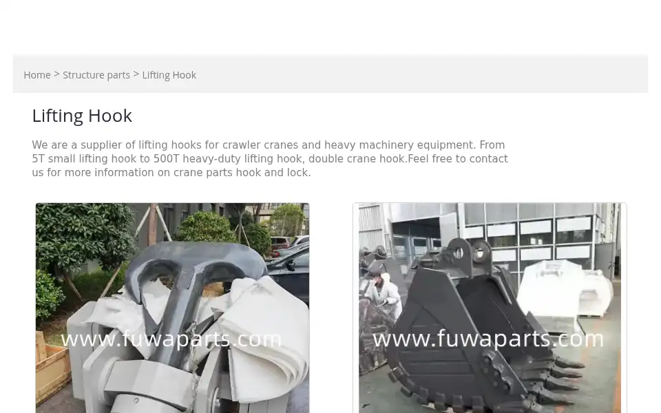 Screenshot of fuwaparts.com