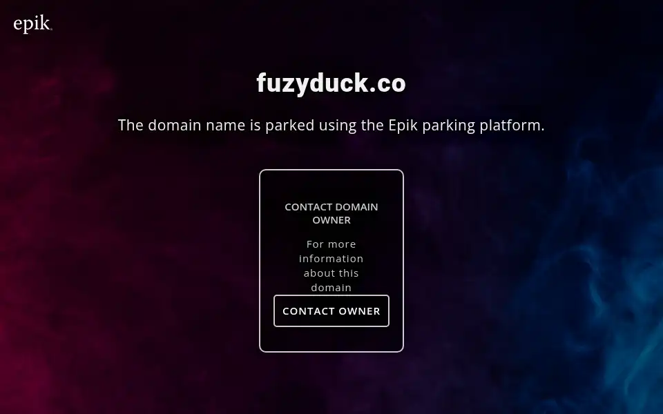 Screenshot of fuzyduck.co