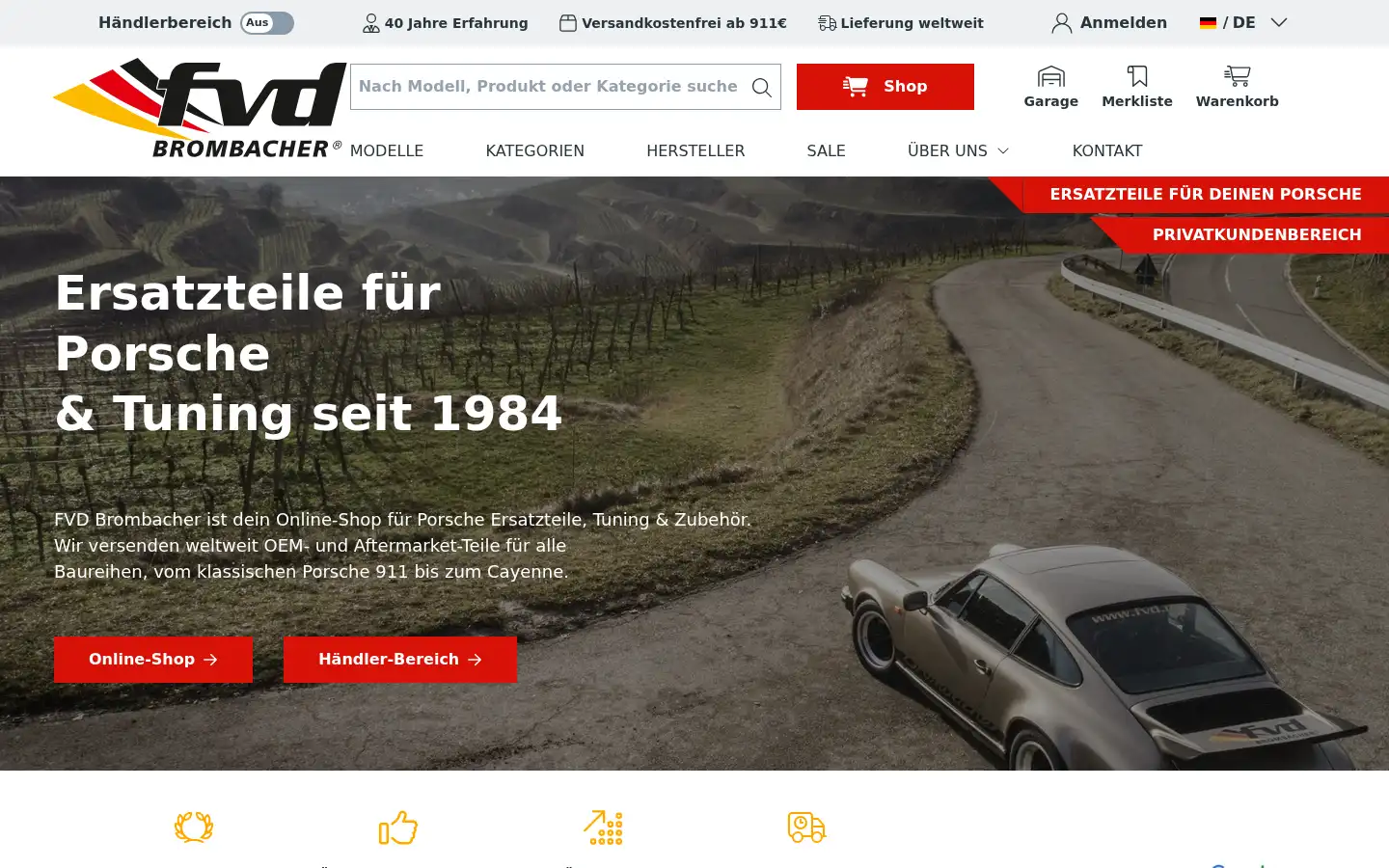 Screenshot of fvd.de