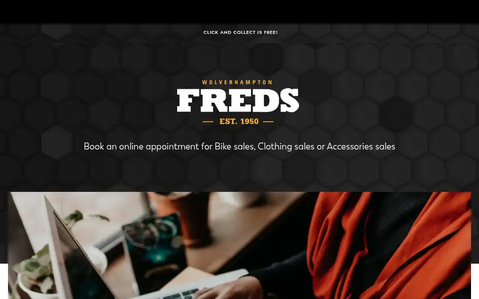 Screenshot of fwcycles.co.uk