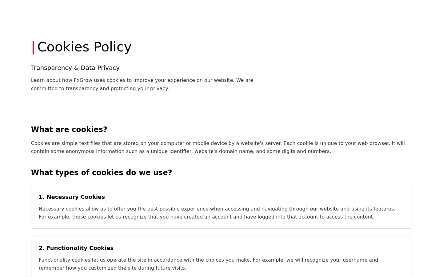 Screenshot of fxgrow.com