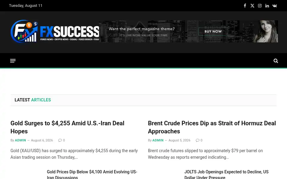 Screenshot of fxsuccess.org