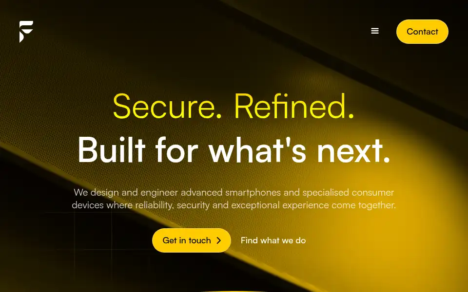 Screenshot of fxtec.com