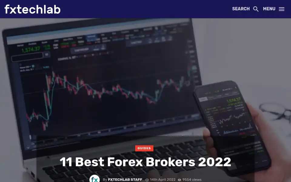 Screenshot of fxtechlab.com