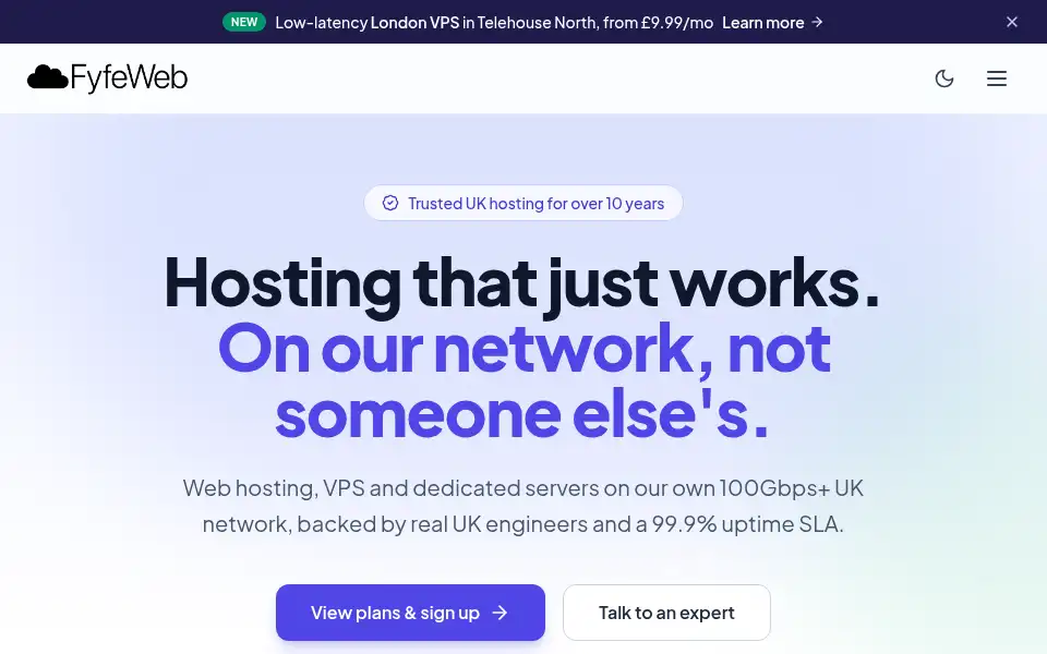 Screenshot of fyfeweb.com
