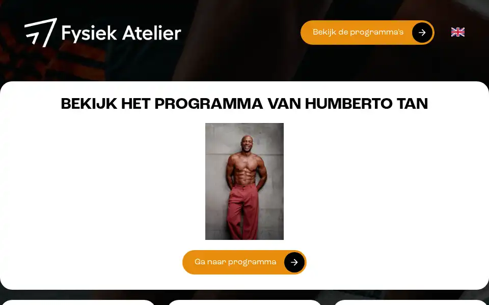Screenshot of fysiekatelier.nl