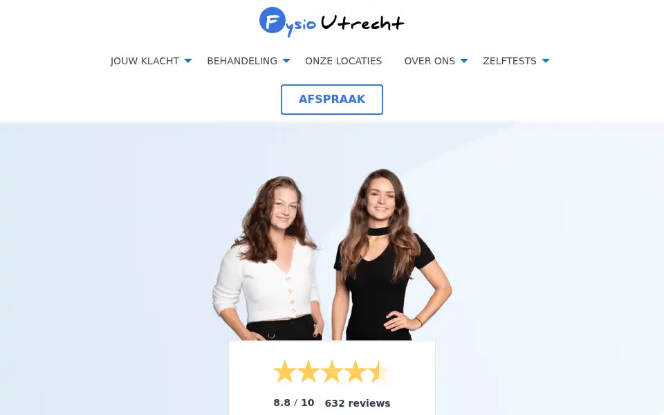 Screenshot of fysio-utrecht.org