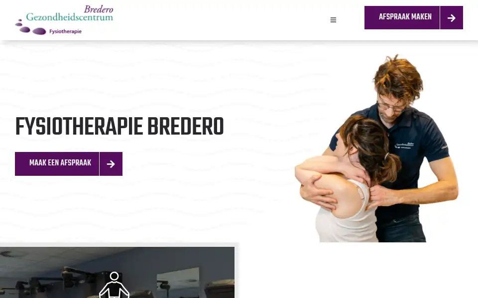 Screenshot of fysiotherapie-brederobreda.nl
