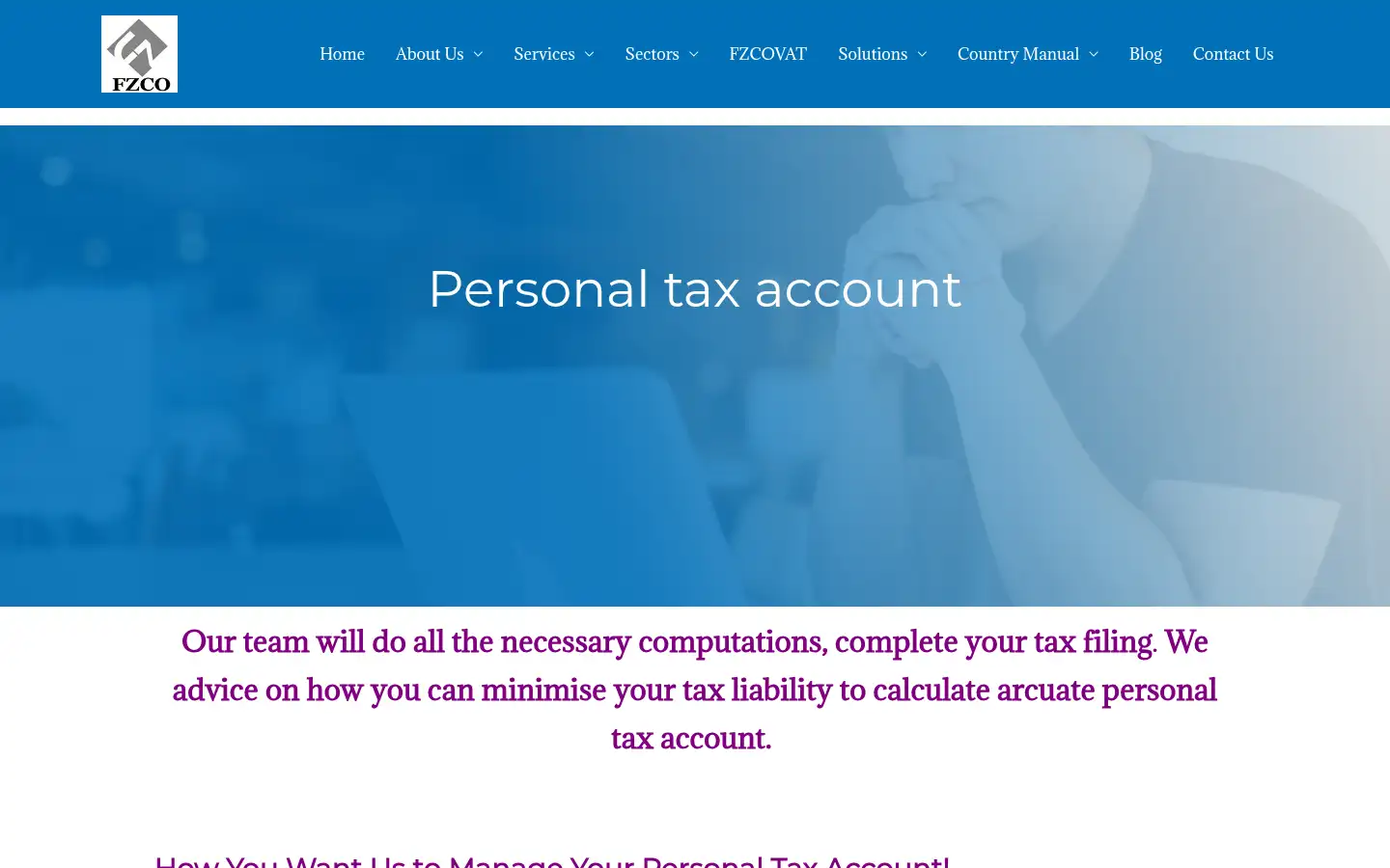 Screenshot of fzcoltd.com