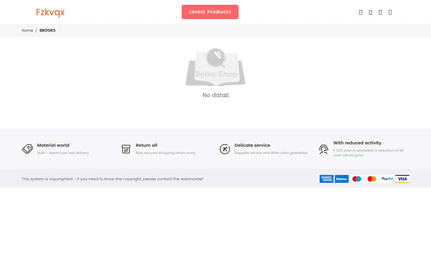 Screenshot of fzkvqx.xyz