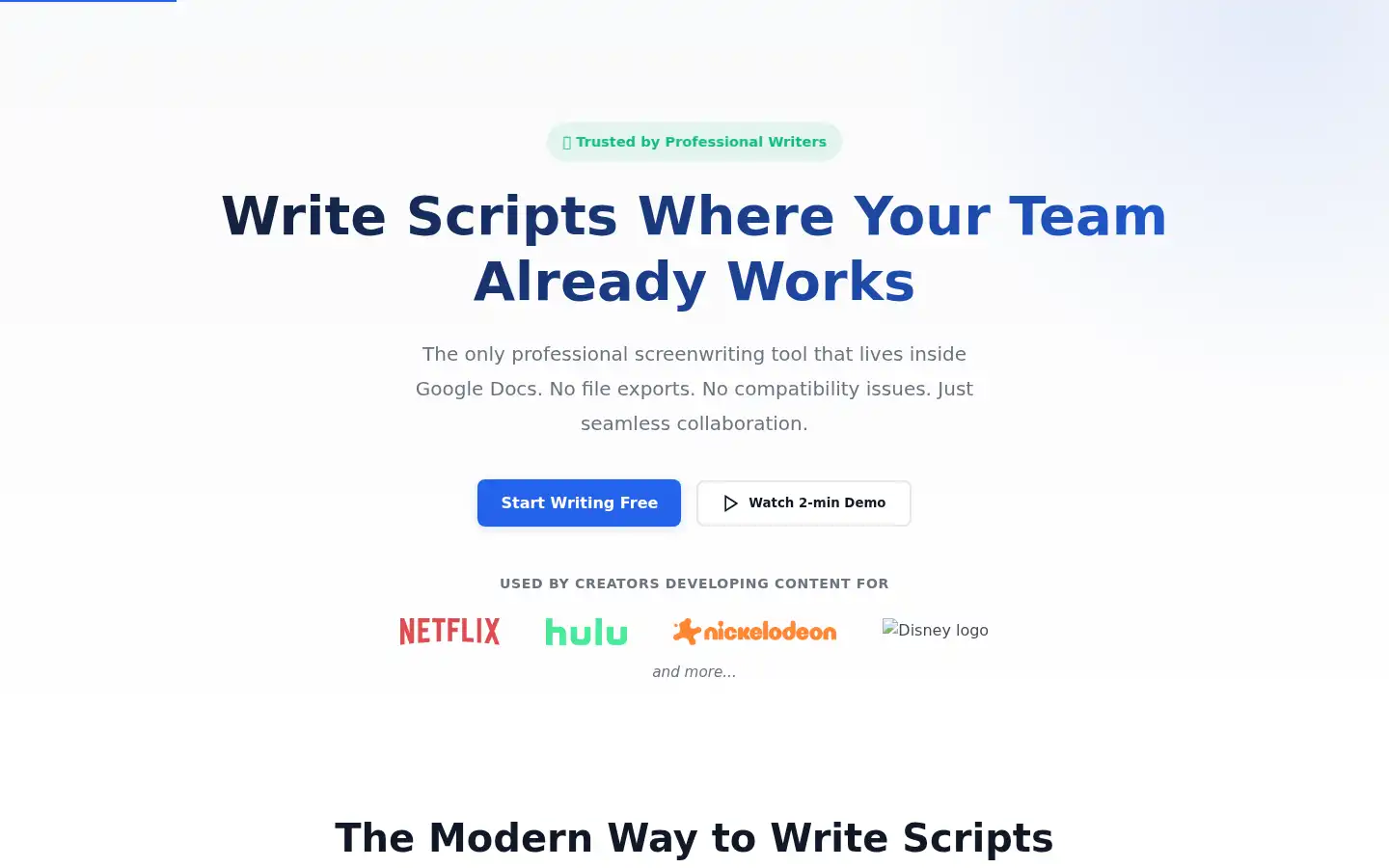 Screenshot of g-script.org
