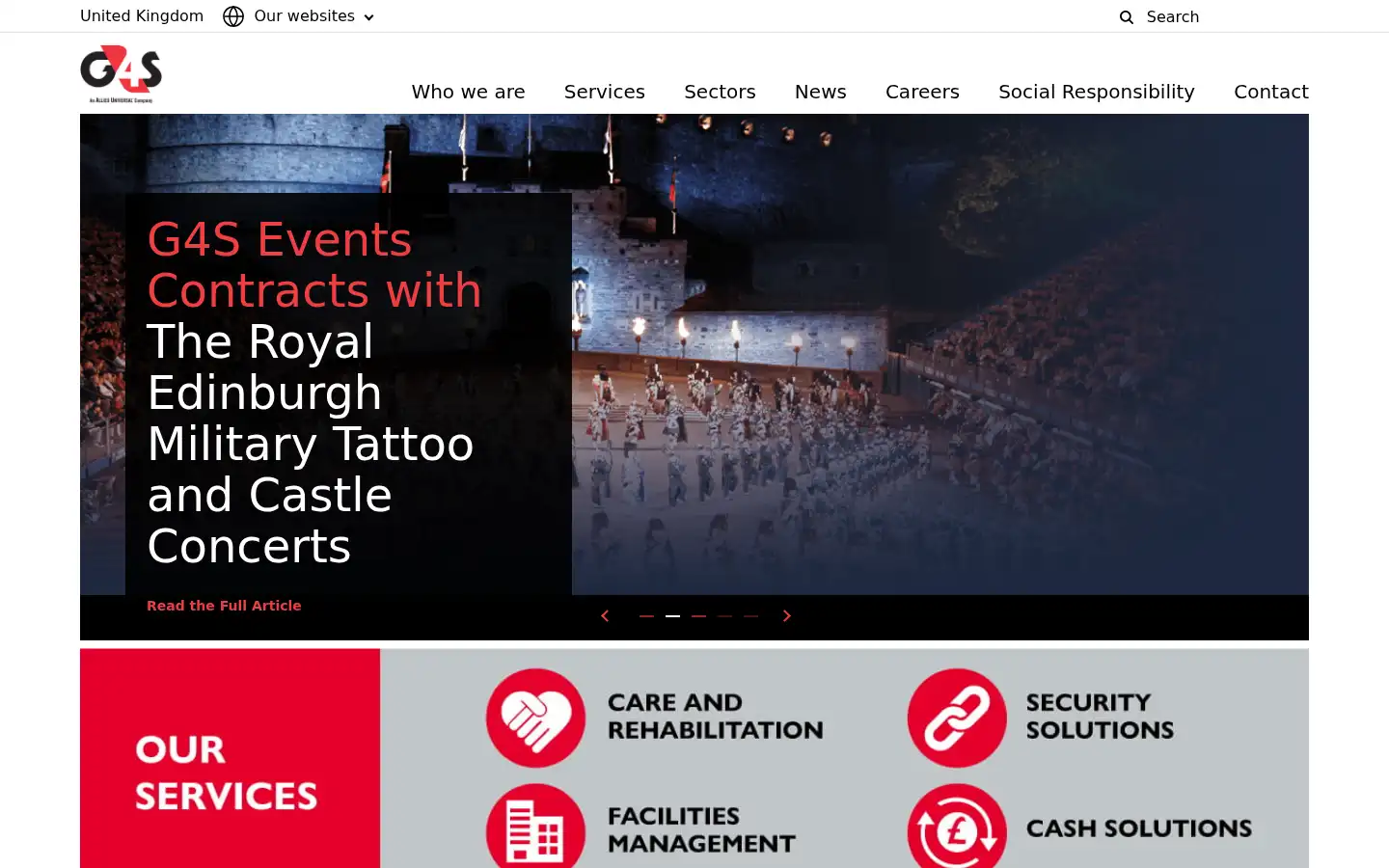 Screenshot of g4s.uk.com