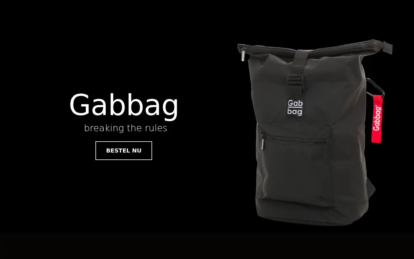 Screenshot of gabbag.nl