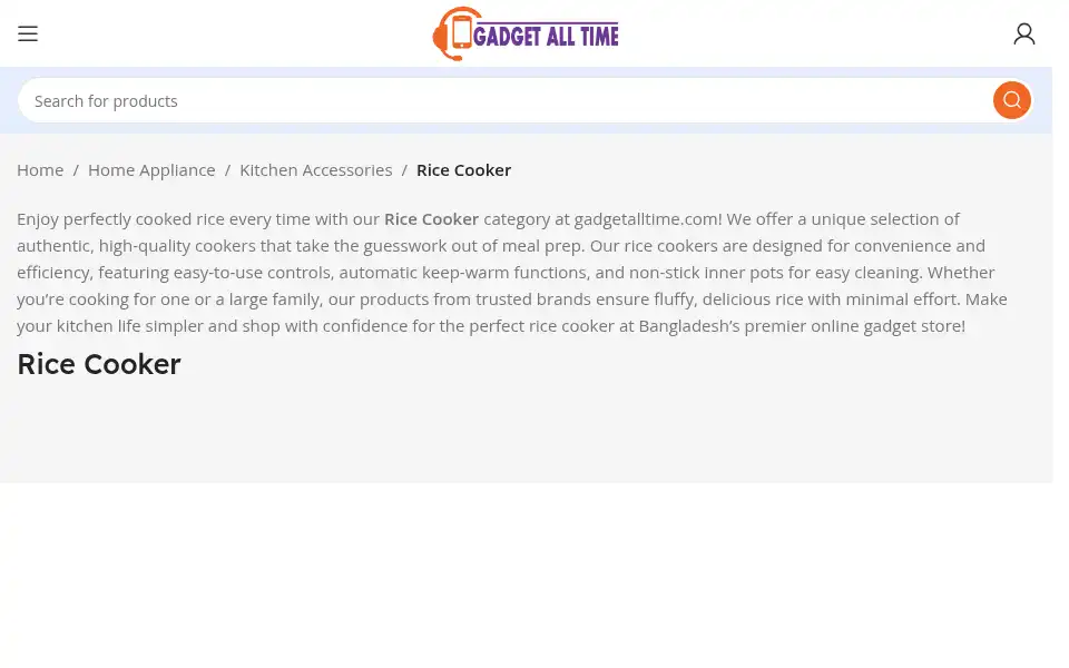 Screenshot of gadgetalltime.com