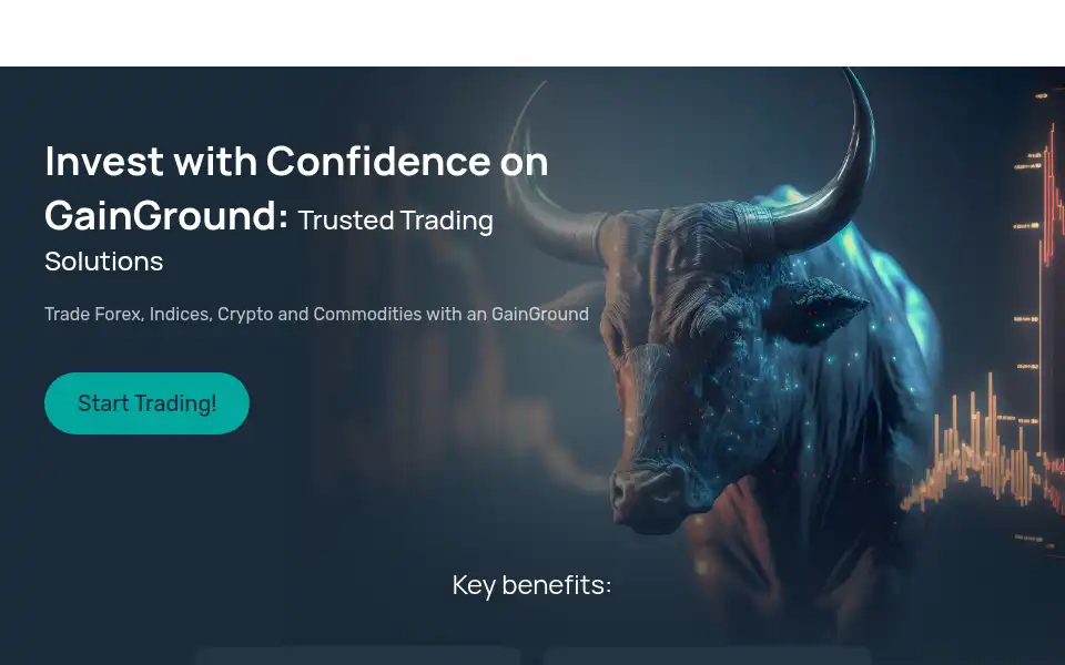 Screenshot of gainground.company