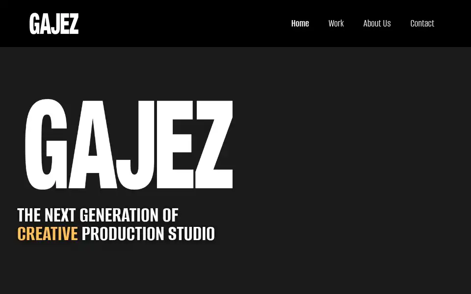 Screenshot of gajez.com