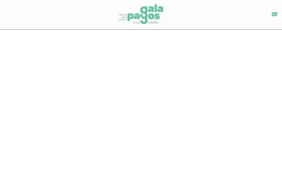 Screenshot of galapagosalacarte.com
