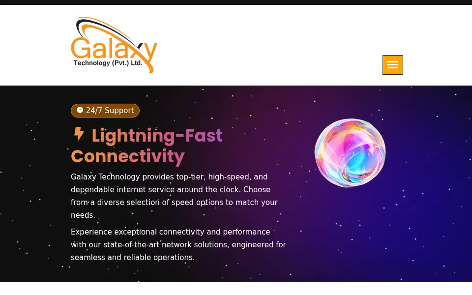 Screenshot of galaxy.net.pk