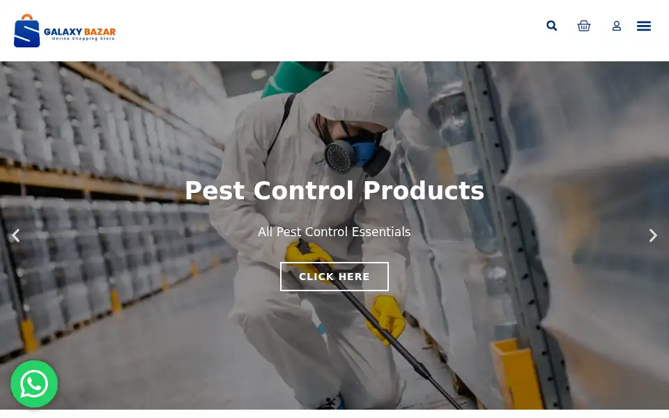 Screenshot of galaxybazar.com