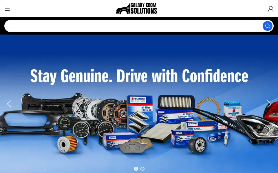 Screenshot of galaxyecomsolutions.com