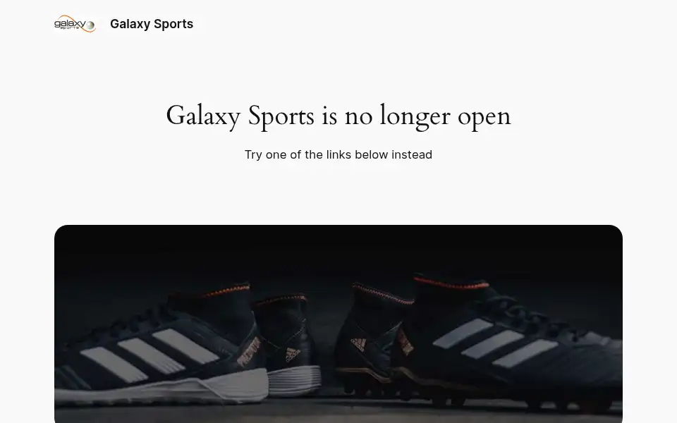Screenshot of galaxysports.co.uk